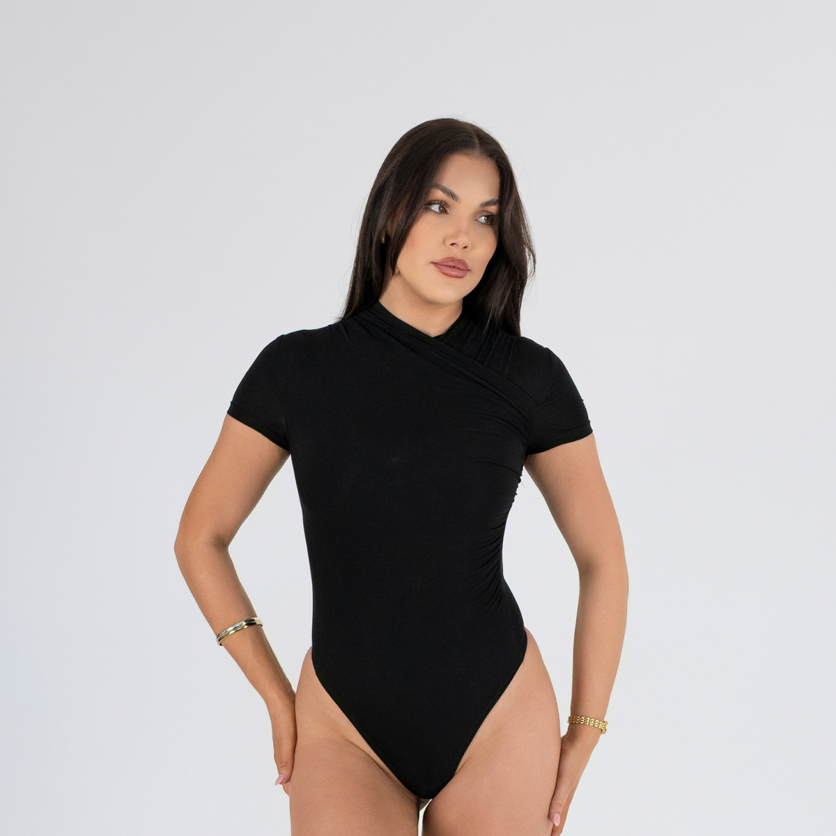 Black Bailey Bodysuit