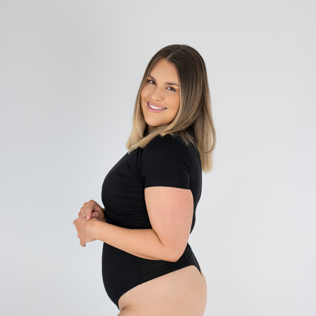 Black Bailey Bodysuit