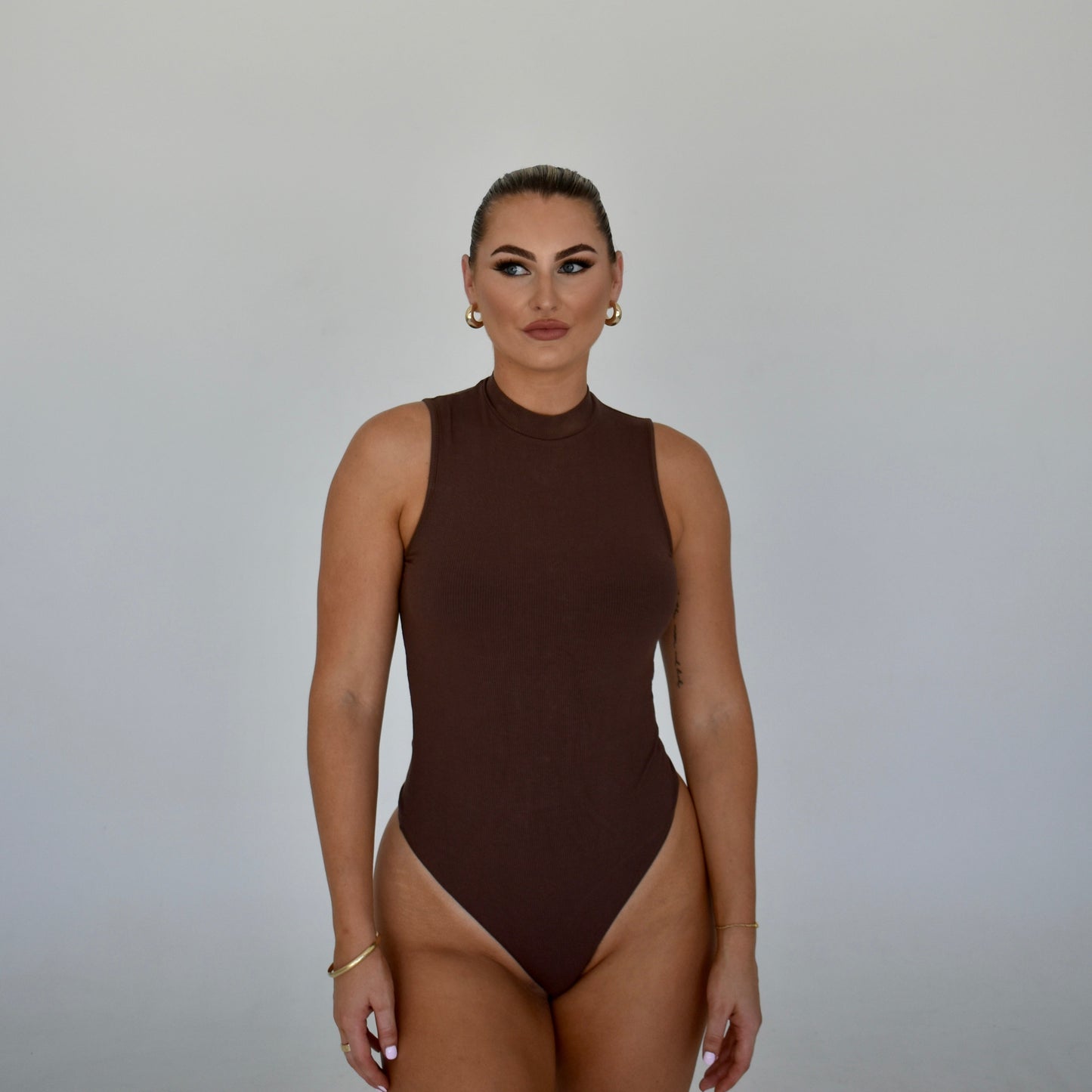 Chocolate Lynette Bodysuit